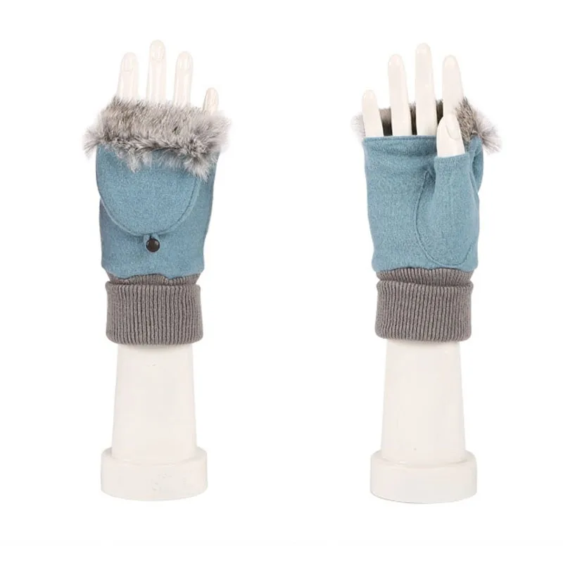ladies wool fingerless gloves