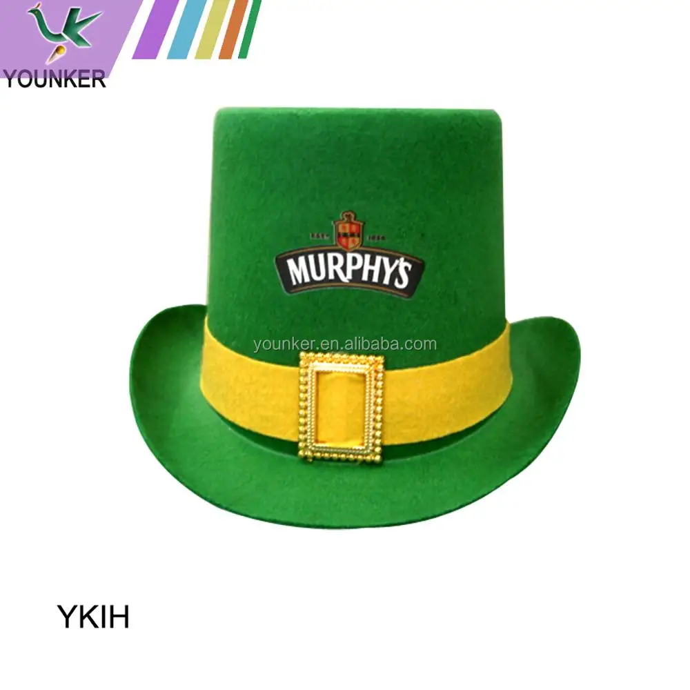 Wholesale Happy St. Patrick's Day Irish Green Felt Fabric Party Irish