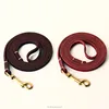 Training Running Cowhides Leather Dog Leash