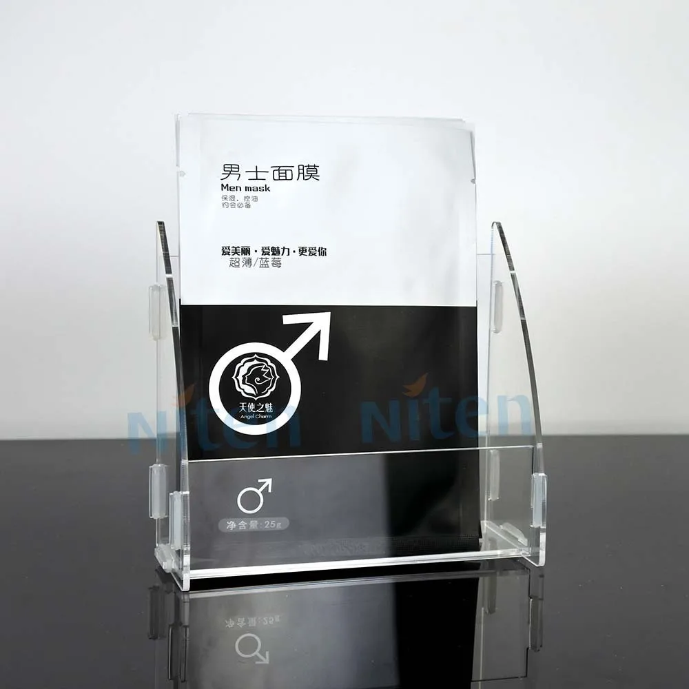 A4 Clear Flyer Holder Facial Mask Display Memo Holder Stand Buy Flyer