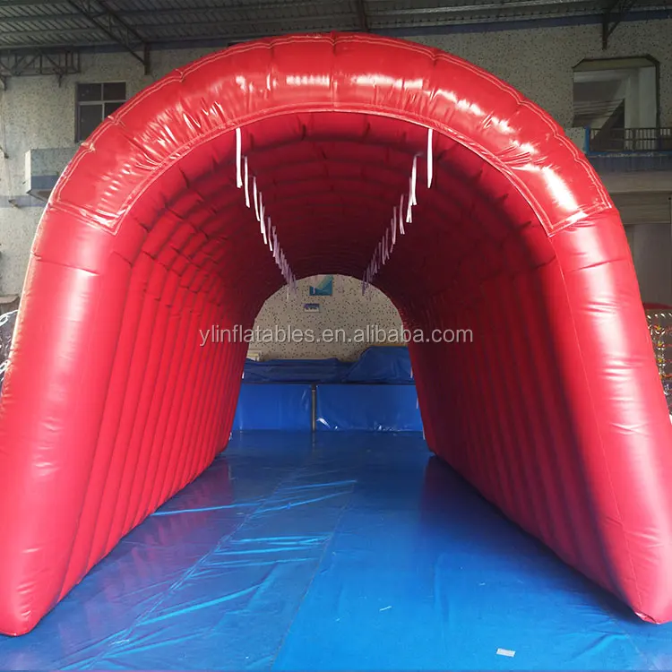 Inflatable Sport Tunnel Giant Inflatable Sports Tunnel Advertising