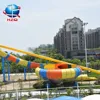 Delicate design swimming fiberglass pool+funny space bowl used aqua slides