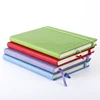 Personalized exquisite leather cover student elastic band notebook many color