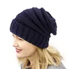 Winter Slouchy Beanie Cap Knit Soft Cozy Cable Hats For Women And Men