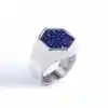 India New Good Quality Steel Silver Men Ring