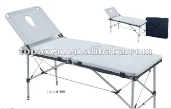 Beauty Couch Portable Massage Table Aluminium Furniture Therapy