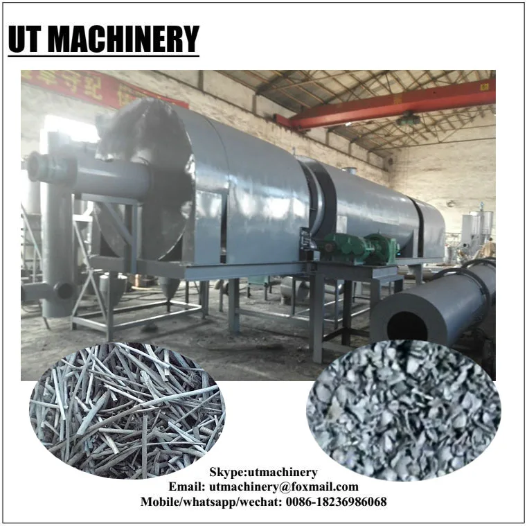 Retorting Wood Charcoal Carbonization Kiln/ Smokless Wood Charcoal