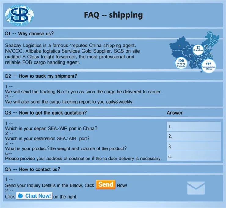 FAQ 2 Shipping