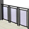 Tempered glass balcony railing for balcony