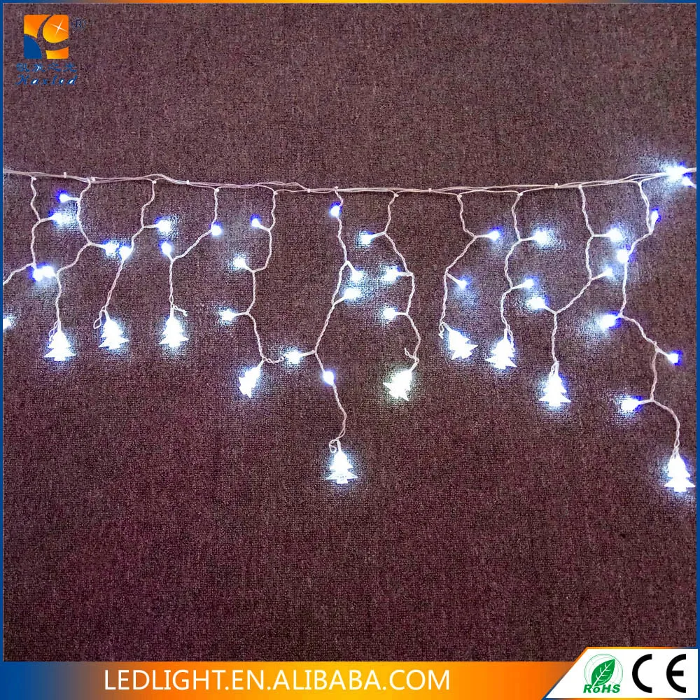 220LEDS PVC wire blue LED falling icicle light in holiday lighting - color customized