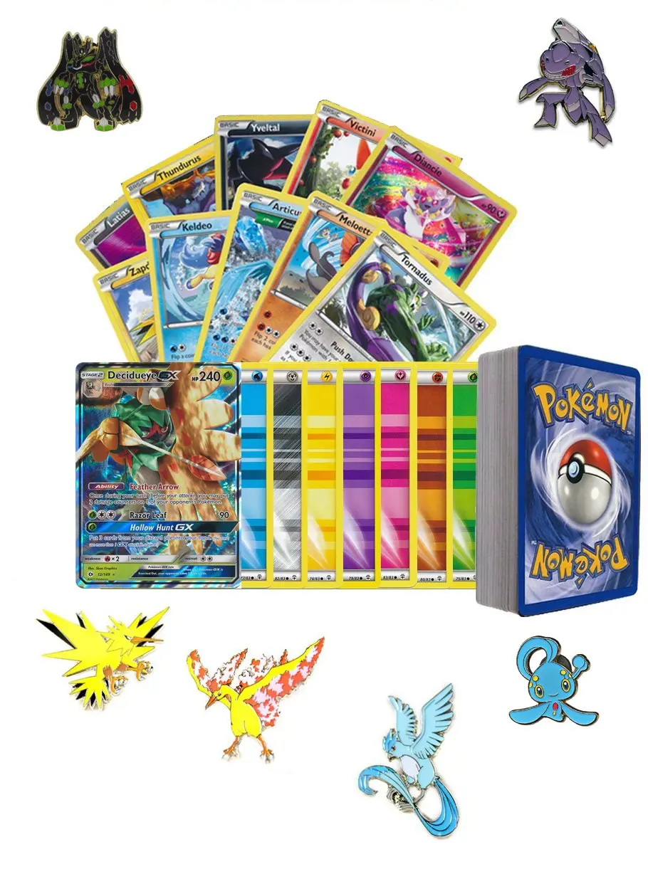 Buy 100 Assorted Pokemon Card Lot with Random 6 Bonus Foil Cards! Plus ...