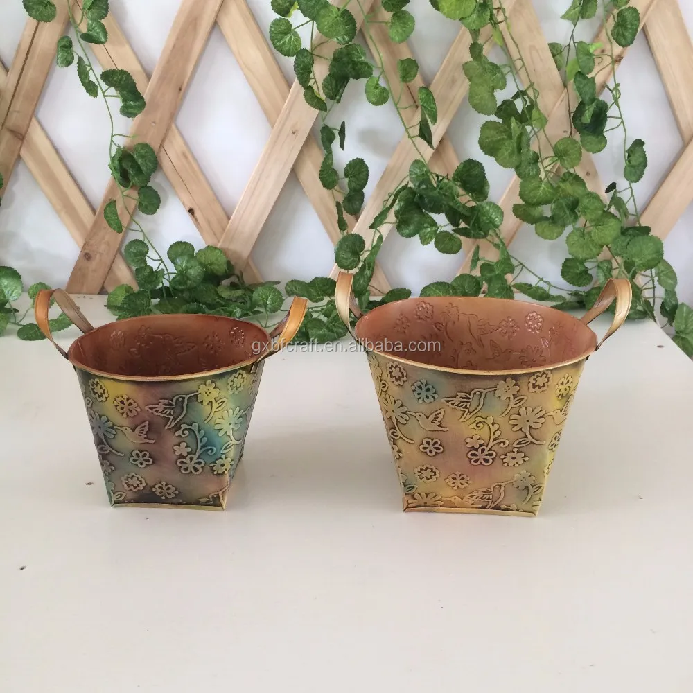 Royal gardens Kids/child popular garden tool series  metal watering can