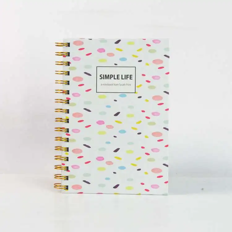 A5 Hardcover Spiral Binding Emboss Academic Planner Buy A5 Academic