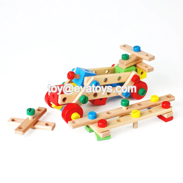 New Hottest Educational Sensory Wooden Diy Screw Toy For Kids W03c027 ...