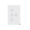 Living room 3 lamps fan chandelier restaurant 5 leaves ceiling fan lights remote controller