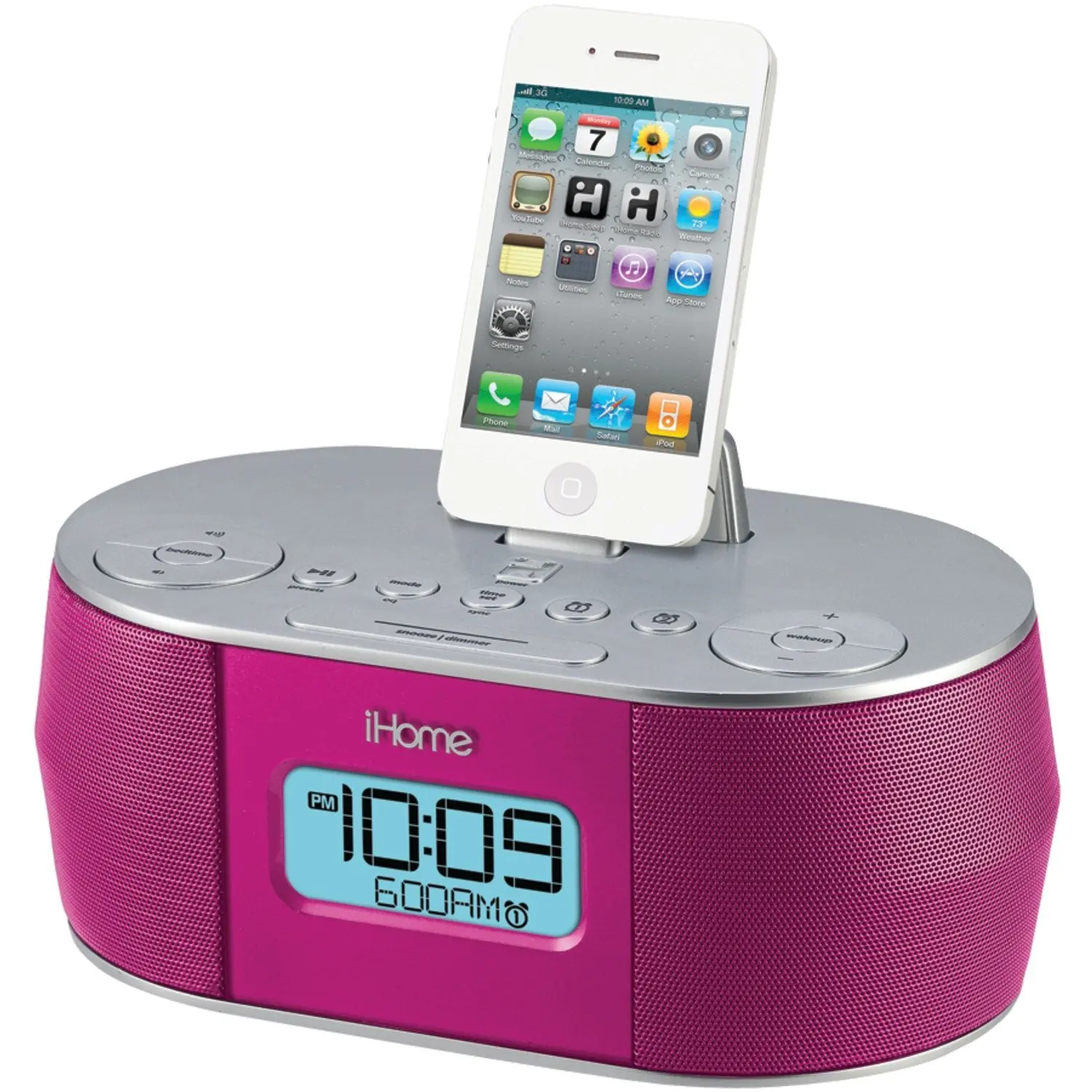 Buy iHOME iD38PVC AppEnhanced Stereo System with Dual Alarm and FM