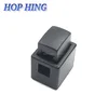 Fashion Design Eco-friendly 3.0mm square plastic toggles/ square cord lock/ square cord Toggles for coat