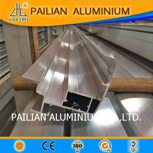 Hk Harga Kompetitif Aluminium Tirai Dinding Jalur Bingkai 