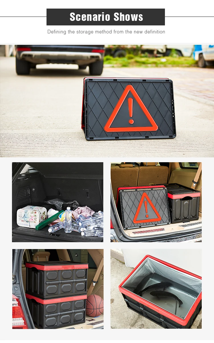 High Quality Plastic Collapsible Car Storage Box - Buy Car Storage Box ...