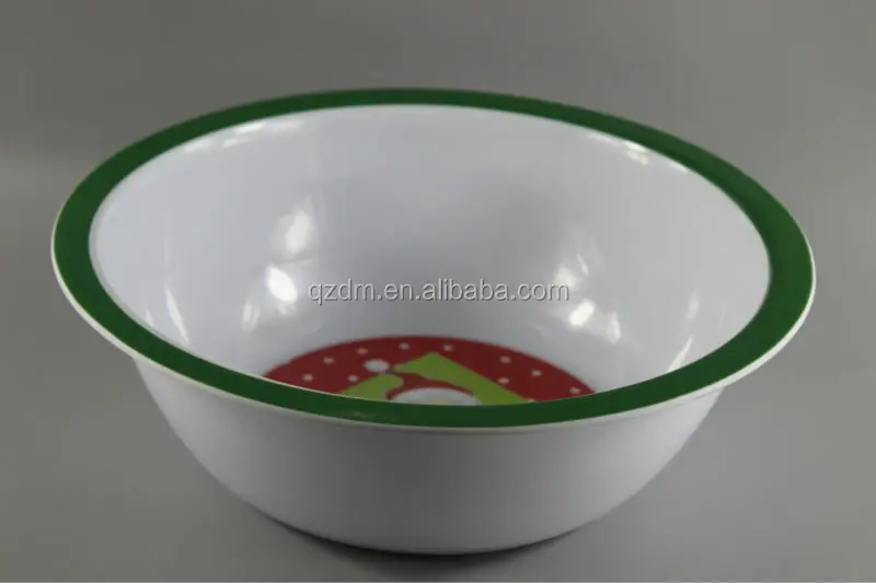 Christmas Melamine Mixing Bowl 12 Inch