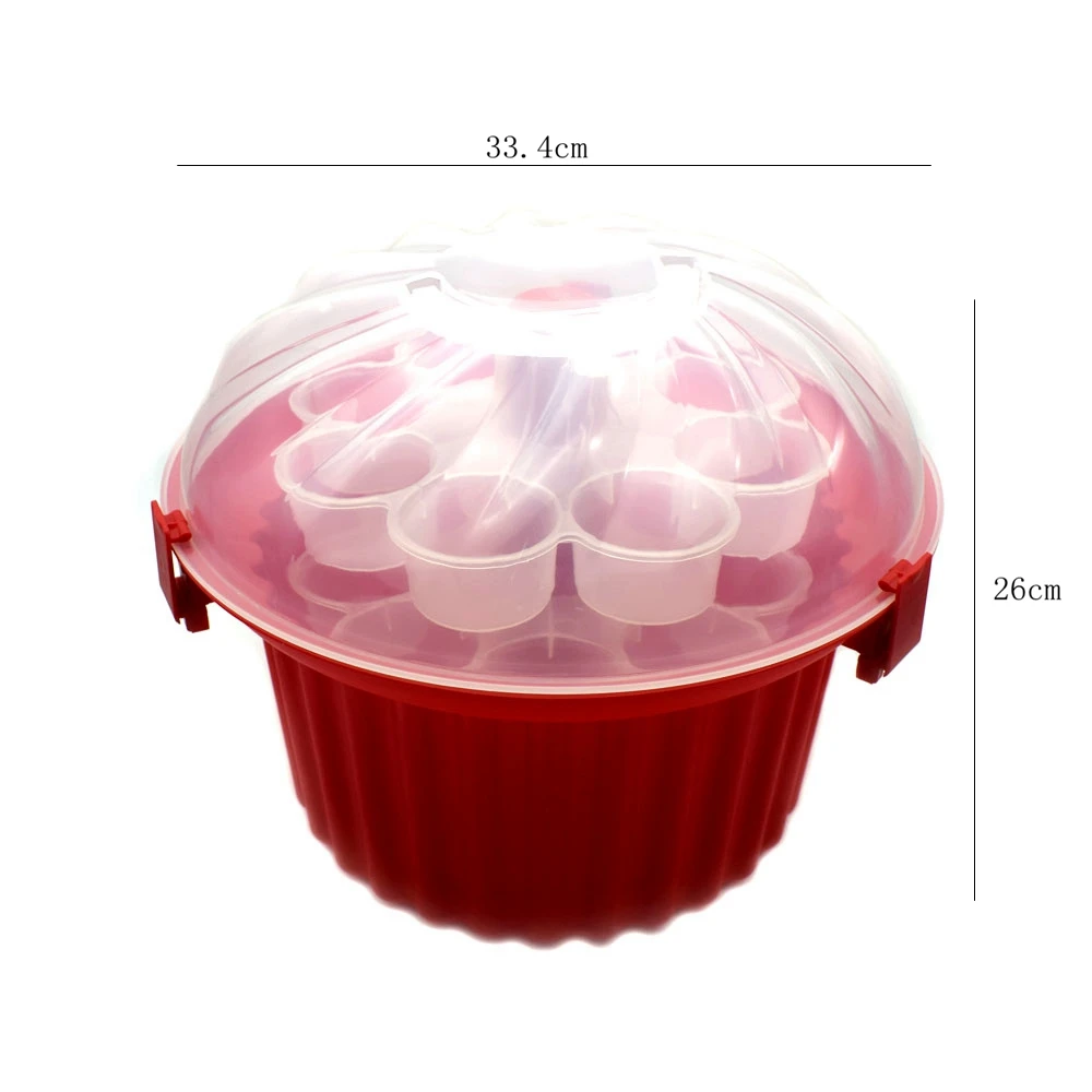 Cupcake Storage Carrier Container Holds 24 Cupcakes or Muffins