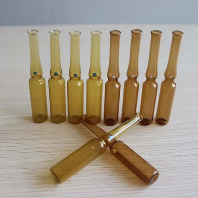 1ml 2ml 3ml 5ml 10ml Injection Vial Clear Ampoule Bottle Empty Ampoules
