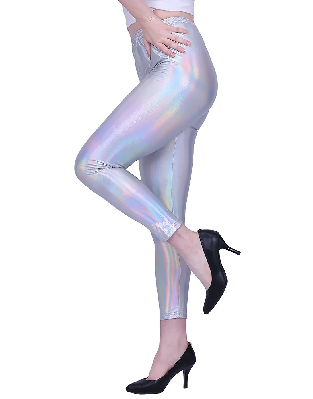 Get Quotations C2 B7 Hde Womens Plus Size Clubwear Shiny Metallic Leggings Liquid Wet Look Pants Get Quotations C2 B7 Hde Womens Plus Size Clubwear Shiny Metallic Leggings Liquid Wet Look Pants