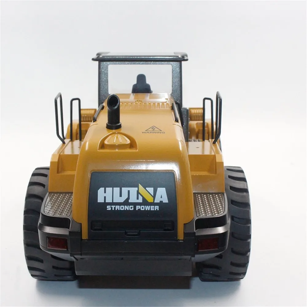 Wholesale Горячая Распродажа Huina 1583 металлический rc бульдозер грузовик  игрушки с дистанционным управлением для мальчиков строительные игрушки Rc  большой Радиоуправляемый грузовик From m.alibaba.com