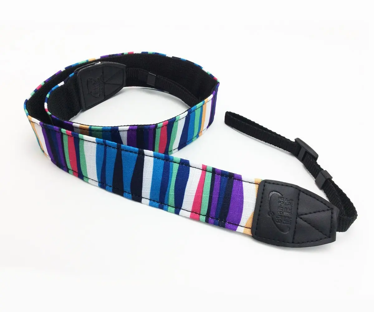 70CM DSLR Camera Strap Neck Shoulder Strap Belt Color Pinstripe Suitable for CANON EOS Rebel T5i T4i T3i T3 T2i T1i XT XTi XSi SL1 DSLR Cameras