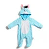 Wholesale Kids Pyjamas Custom Sleepwear Infant Pajama Sleepsuit Baby Animal Pajamas