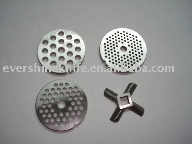 
meat grinder chopper, knives , plates 