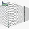 Factory direct sale 8 foot boundary wall pvc coated used wire mesh chain link fence for sale