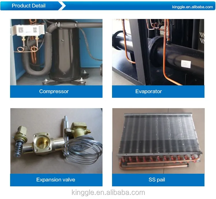 Air cooled water chiller