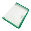 Custom Durable A4 Transparent Clear Classic Multi-Functional Big Document Pouch Case Holder Folder for Filing Organizer