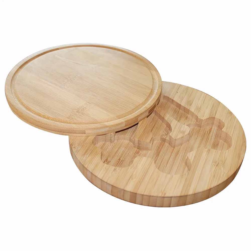 Customized Natural Round Original Bamboo Cutting Board Buy Cutting