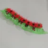 Wholesale Factory Price red green snow man printed Lace Trim For Christmas