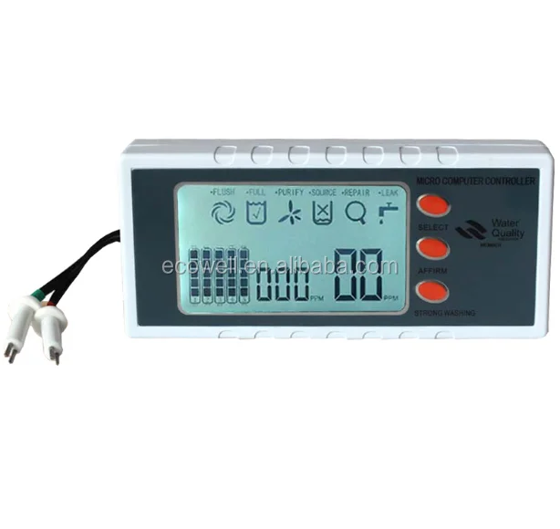 RO Water Filter LCD Display Control TDS water quality Life Monitor