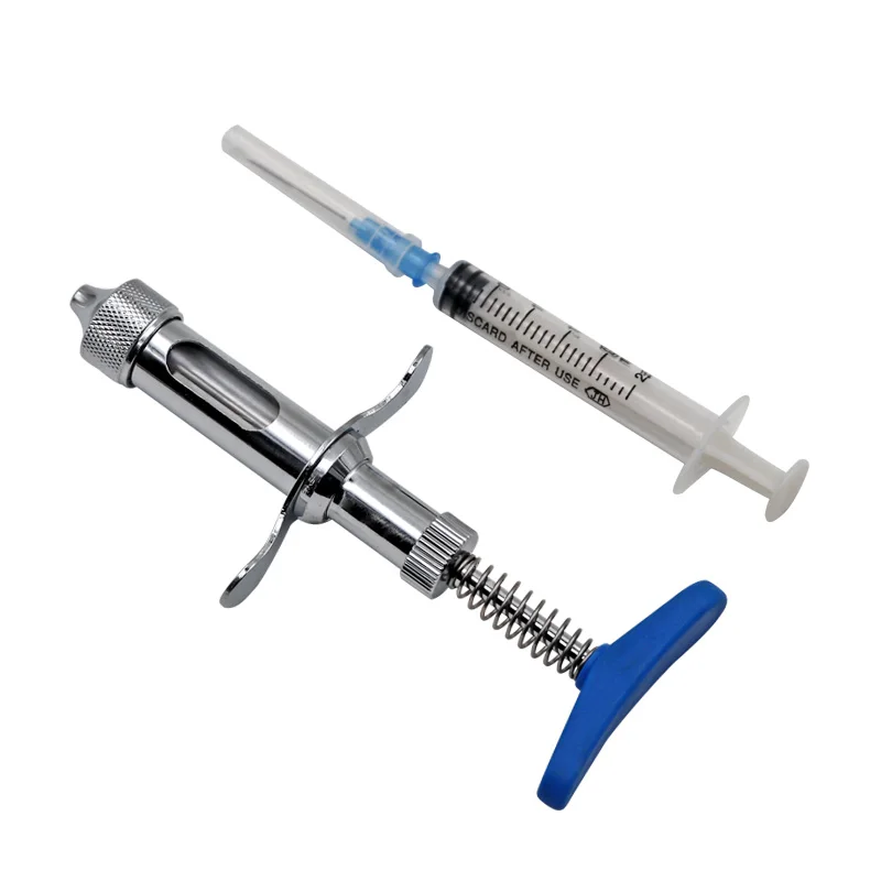 Poultry Farming Veterinary Equipment Automatic Chicken Vaccine Syringe