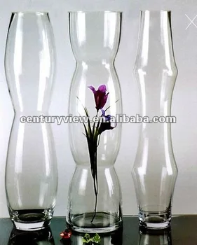 Tall Clear Glass Floor Vases Buy Floor Vases Decorative Floor Vases Large Clear Glass Vases Product On Alibaba Com