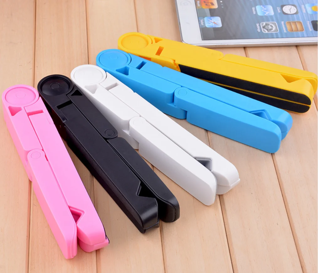 Plastic Triangle Portable Adjustable Folding Tablet Stand Buy Folding