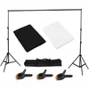Photo Video Studio ground support truss system 8.5x10ft Photography Support System with two Muslin Backdrops