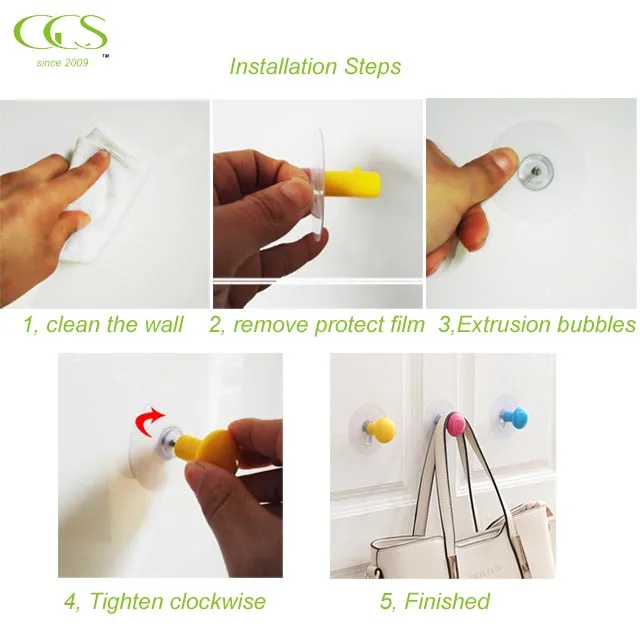 Sticky Wall Hangers Without Nails Self Adhesive Hooks Hangers Reusable