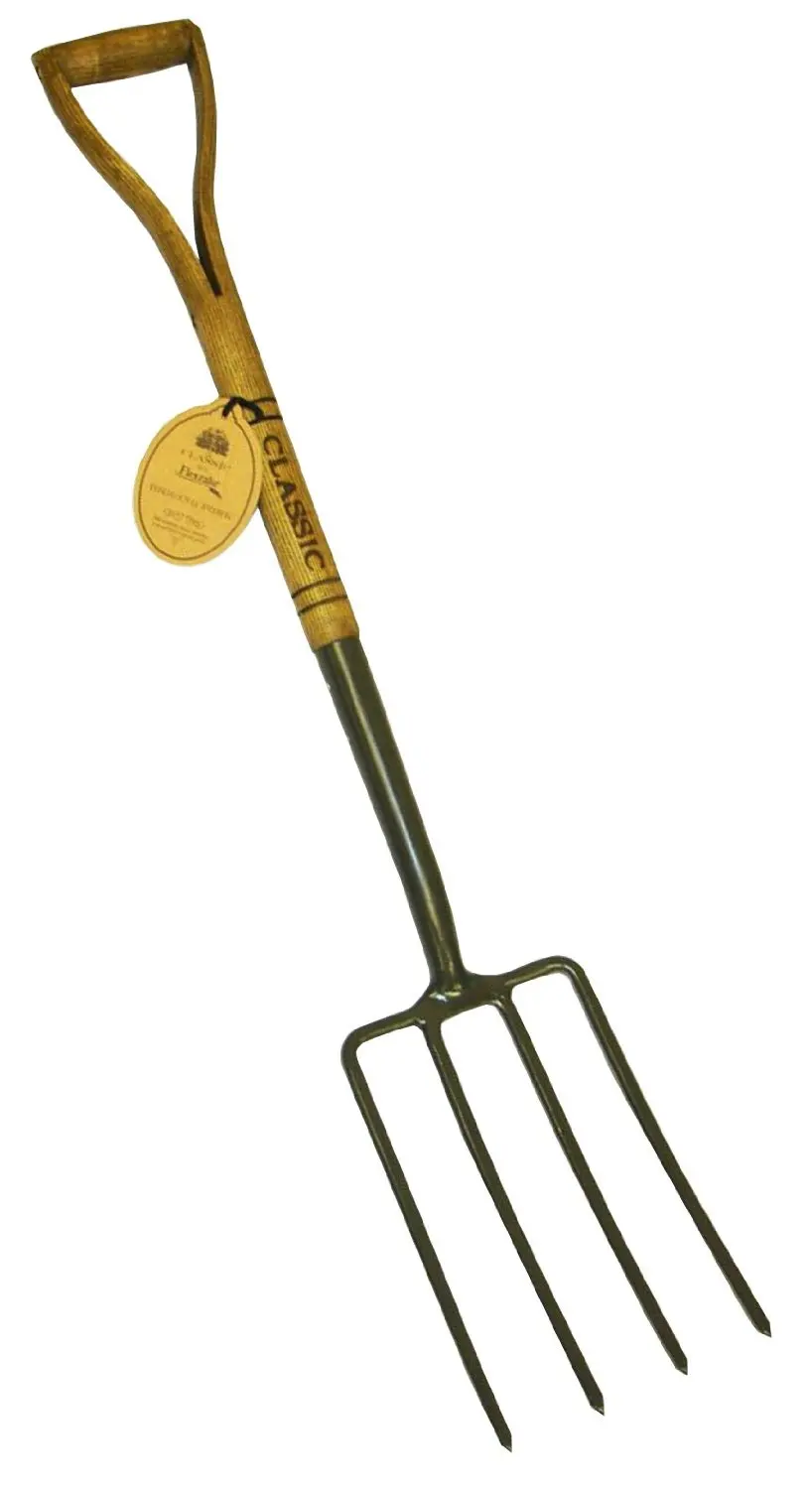 Radius Garden 25301 Pro-Lite Ergonomic Carbon Steel Digging Fork Blue Radius Garden 25301 Pro-Lite Ergonomic Carbon Steel Digging Fork Blue