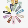 Snap Hair Clips Glitter Hairpins for Children Kids Hair Clip Pins for Baby Girls Hair Accessories Cute Metal Barrettes