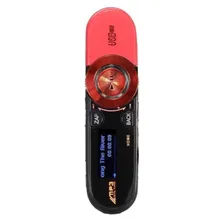 16GB USB LCD Screen Flash Drive Support TF Card Slot MP3 Player Music FM Radio and Earphone Free Shipping