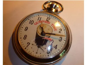 Vintage Guinness Toucan Automaton Pocket Watch - Buy Antique Pocket ...