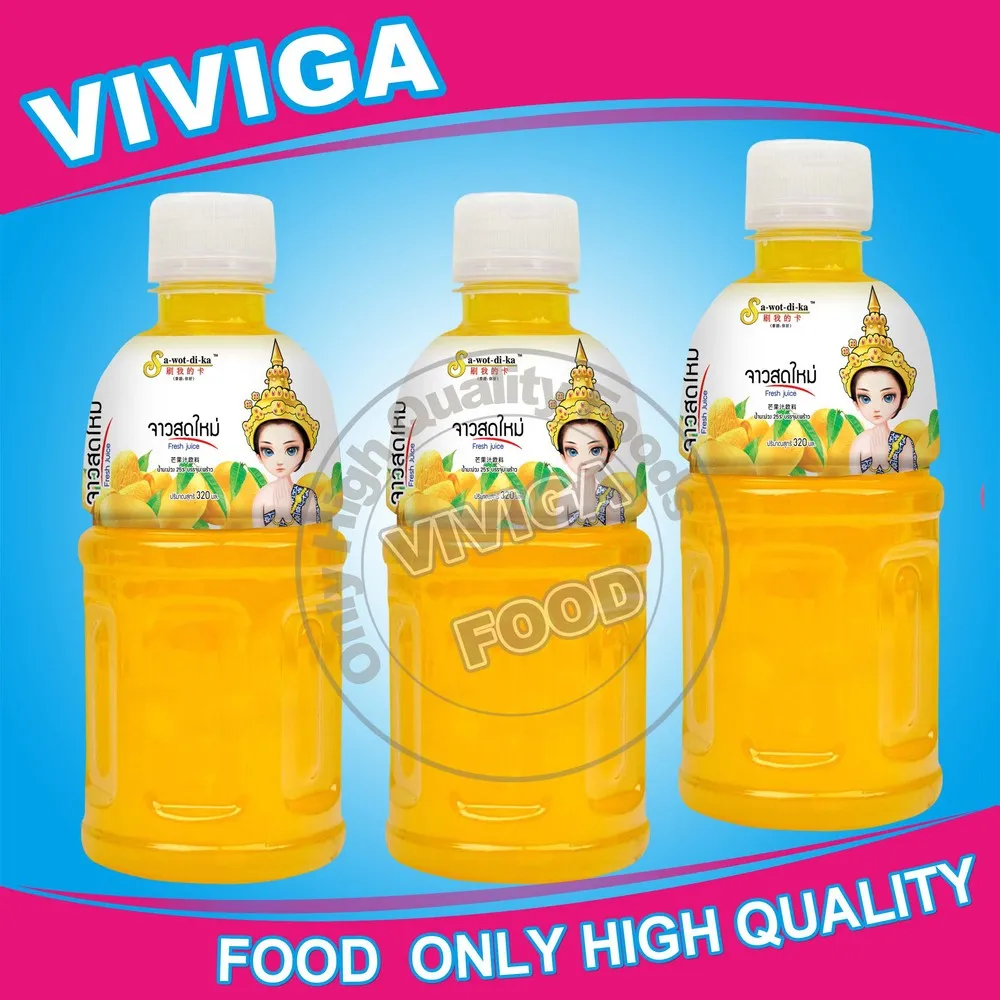 320ml Mogu Mogu Pet Bottle Fruit Mango Juice Buy Bottle Juice Drink