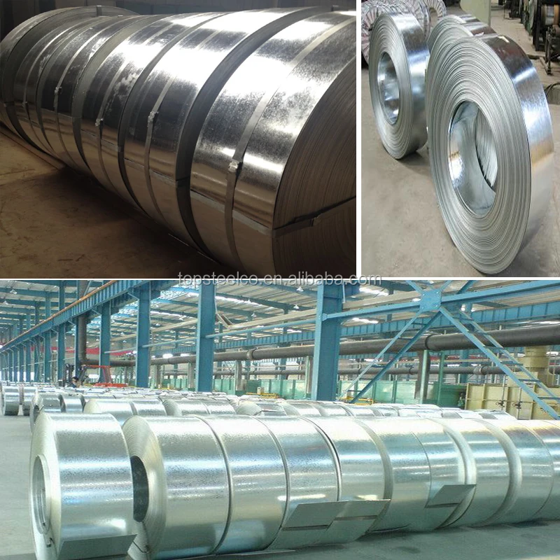 Sp781bq Ss400 Hot Rolled Thin Metal Zinc Coating Galvanized Steel Strip