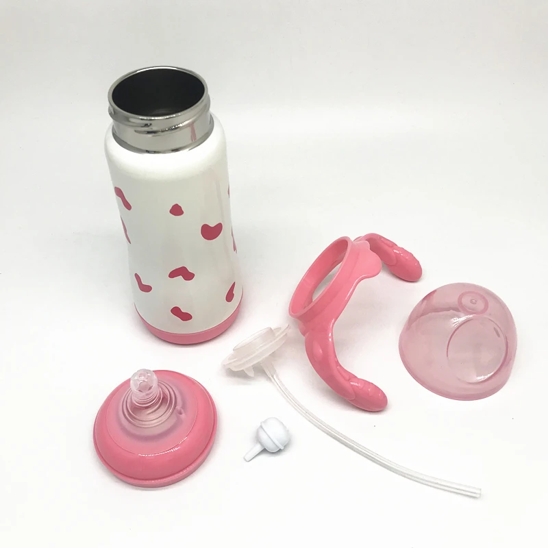 Stainless Steel Baby Milk Bottle With Sippy Cute Baby Feeding Bottle Buy Baby Feeding Bottle