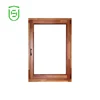 Aluminium Composite Wood Two Ways Opening Tilt Turn Windows